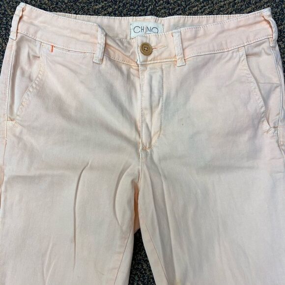 ANTHROPOLOGIE‎ pale peach chinos, relaxed fit - Picture 3 of 8